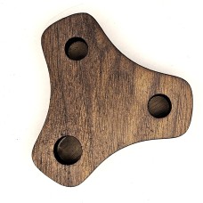 BAKx stand tri walnut
