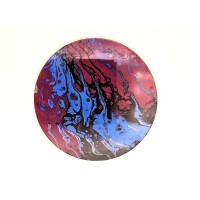 acrylic pouring coaster 12