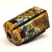 - AUCTION - BAKx - 2605 - blue orange flame box elder burl w/ viscious ant primo 21700