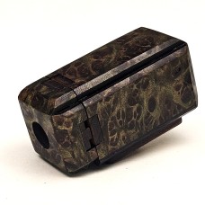 BAKx - 2605 - green dyed redwood lace burl 03