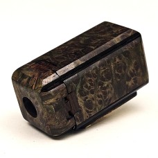 BAKx - 2605 - green dyed redwood lace burl 04