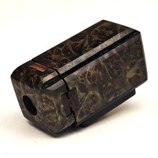 BAKx - 2605 - green dyed redwood lace burl 06