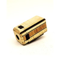 - AUCTION - BAKx - 2610 - curly sycamore w/ tulip wood inlay - AUCTION - BAKx - 2610 - curly sycamore w/ tulip wood inlay