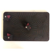 base 35 - etched black mdf