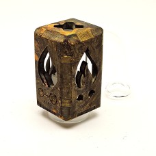 PIRO - green dyed boxelder burl