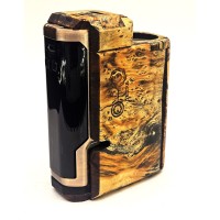 - AUCTION - TETRA P80 - 2610- orange flame boxelder burl - AUCTION - TETRA P80 - 2610- orange flame boxelder burl